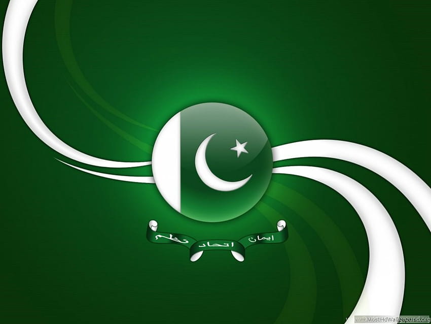 Fundos bonitos da bandeira do Paquistão, bandeira do Paquistão papel de parede HD