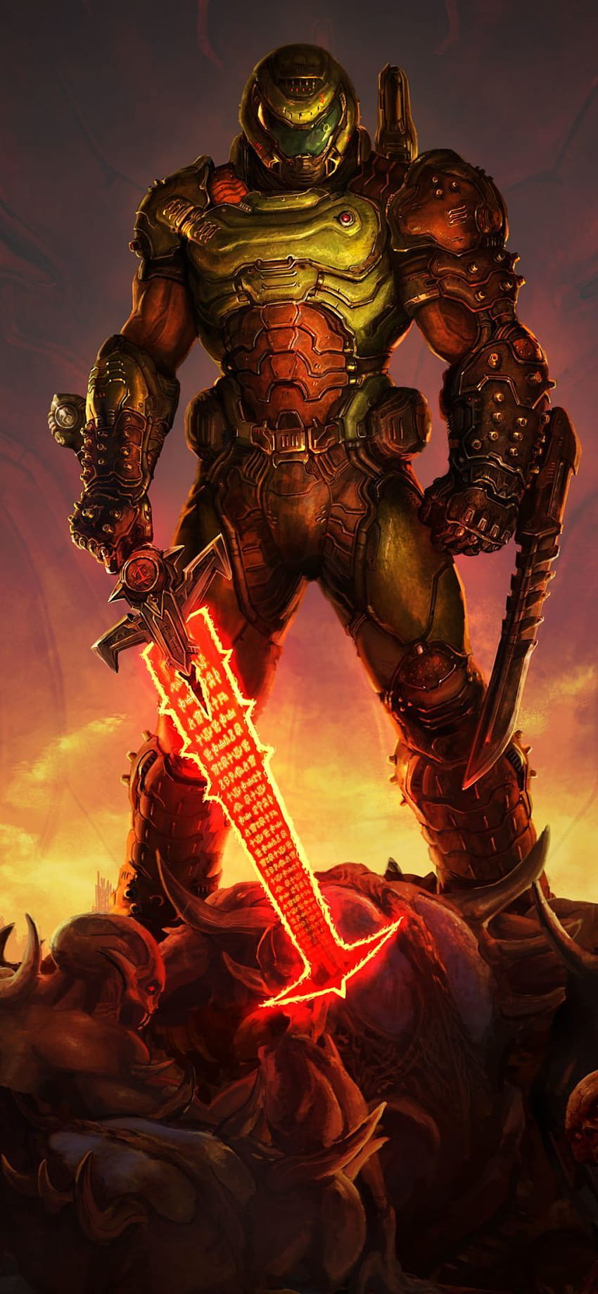 DOOM Eternal The Ancient Gods iPhone XS iPhone 10 iPhone X  Games    and Background  Den HD phone wallpaper  Pxfuel