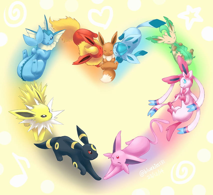 Cute Pokemon Eevee 게시자: Michelle Peltier, 포켓몬 카와이 귀여운 이브이 HD 월페이퍼