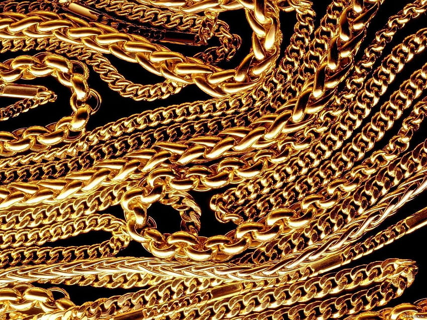 Gold Chain Gallery HD wallpaper