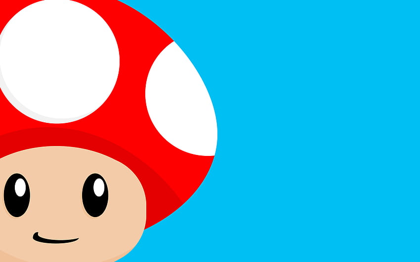 Toad is my favorite Mario character, toad mario background HD wallpaper