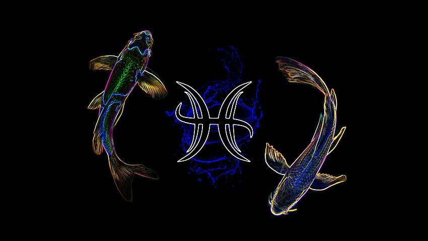 Ryby, znak zodiaku Tapeta HD