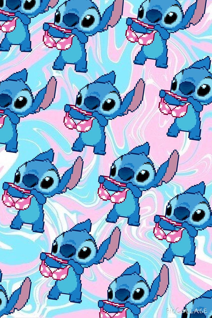 Cute Stitch iPhone HD phone wallpaper