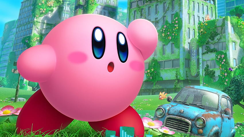 La nouvelle bande-annonce de Kirby and the Forgotten Land révèle de nouvelles fonctionnalités et une date de sortie en mars, Kirby 2022 Fond d'écran HD