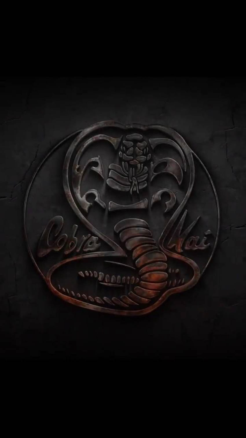 Cobra Kai от ___Santhush___, лого на cobra kai HD тапет за телефон