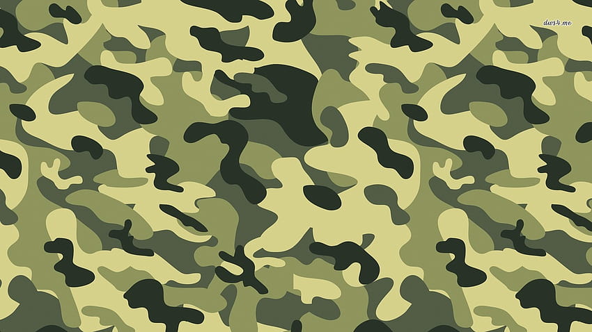 4 Schwarz-Weiß-Camouflage, Armeemuster HD-Hintergrundbild