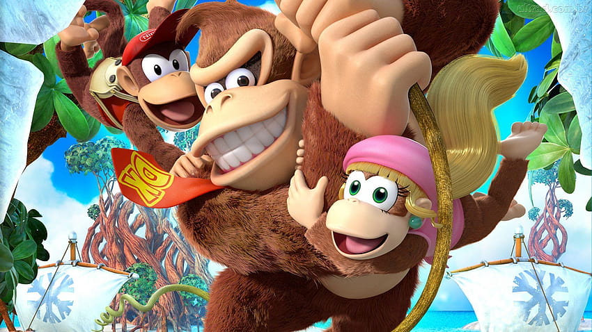 Donkey Kong Country: Tropical ze Full and, diddy kong HD wallpaper