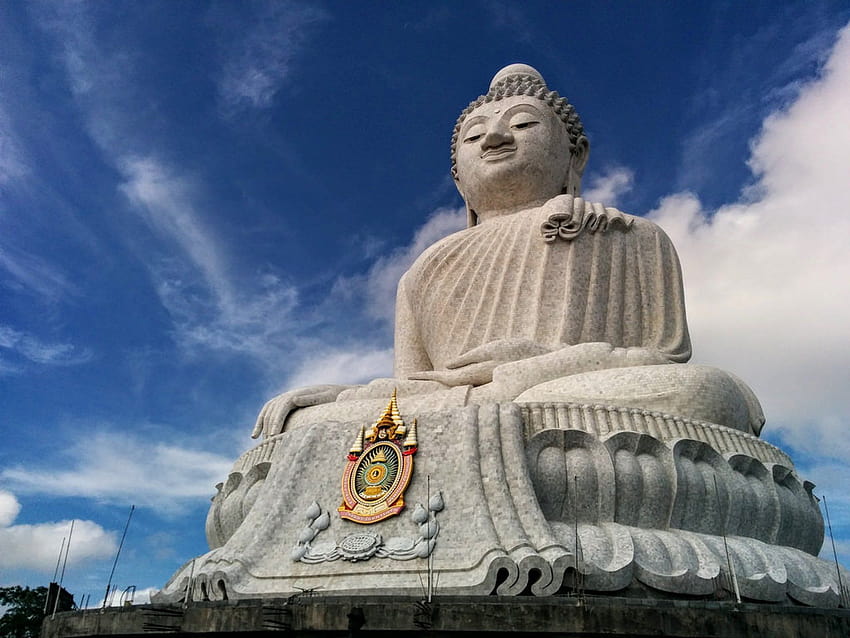 Meilleur moment pour Big Buddha à Phuket 2020, jour de carême bouddhiste Fond d'écran HD