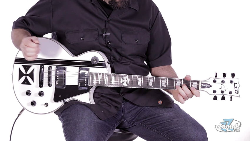 zZounds: ESP LTD James Hetfield Iron Cross Electric Guitar, iron cross gibson HD wallpaper