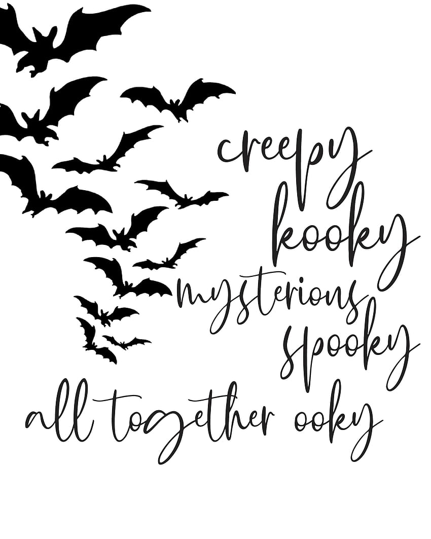 Addams Family Printable Art, Easy Halloween Decor!, famiglia addams halloween Sfondo del telefono HD
