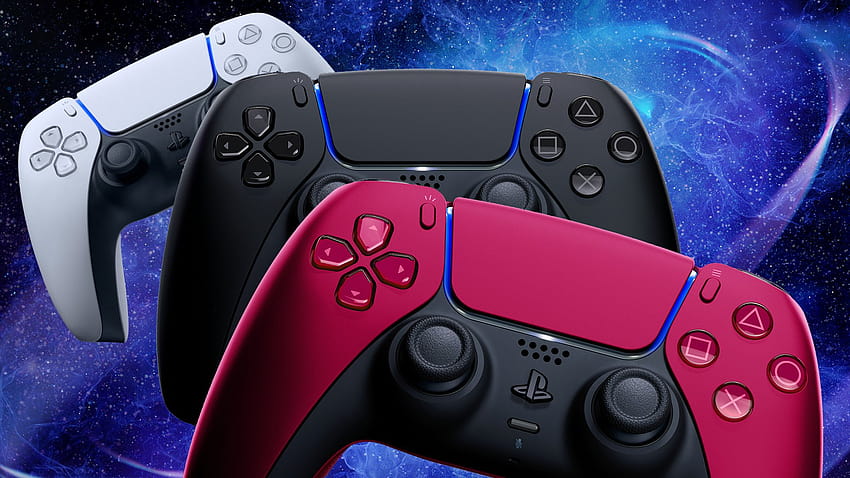 สีของคอนโทรลเลอร์ DualSense PS5 ทั้งหมด, คอนโทรลเลอร์ ps5 สีแดง วอลล์เปเปอร์ HD