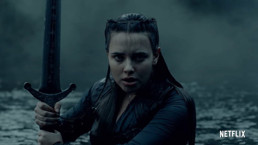 Katherine Langford Picks Up A Sword In Netflix's 'Cursed' Trailer, cursed netflix HD wallpaper