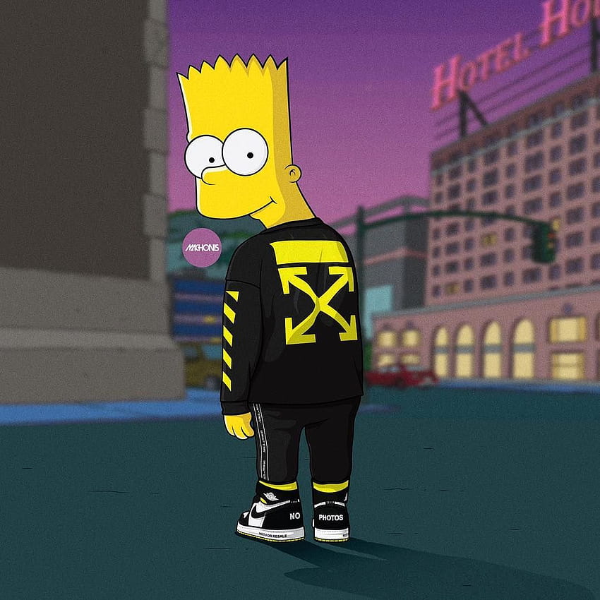Bart Simpson Swag, bart simpson gucci HD phone wallpaper