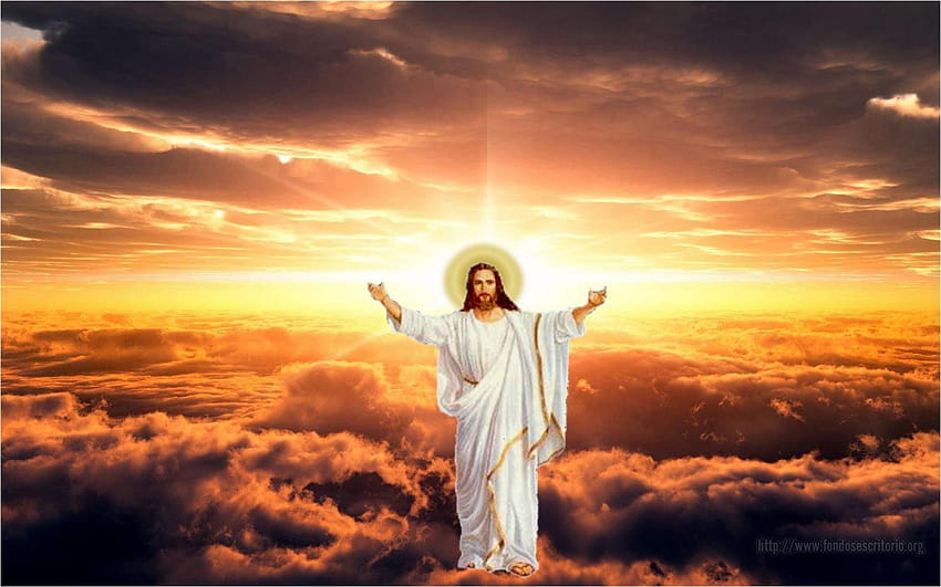 Er ist auferstanden, Jesus ist zu Ostern auferstanden HD-Hintergrundbild