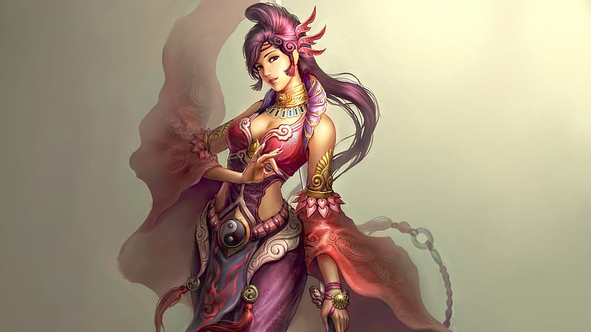 Female Taoist HD wallpaper