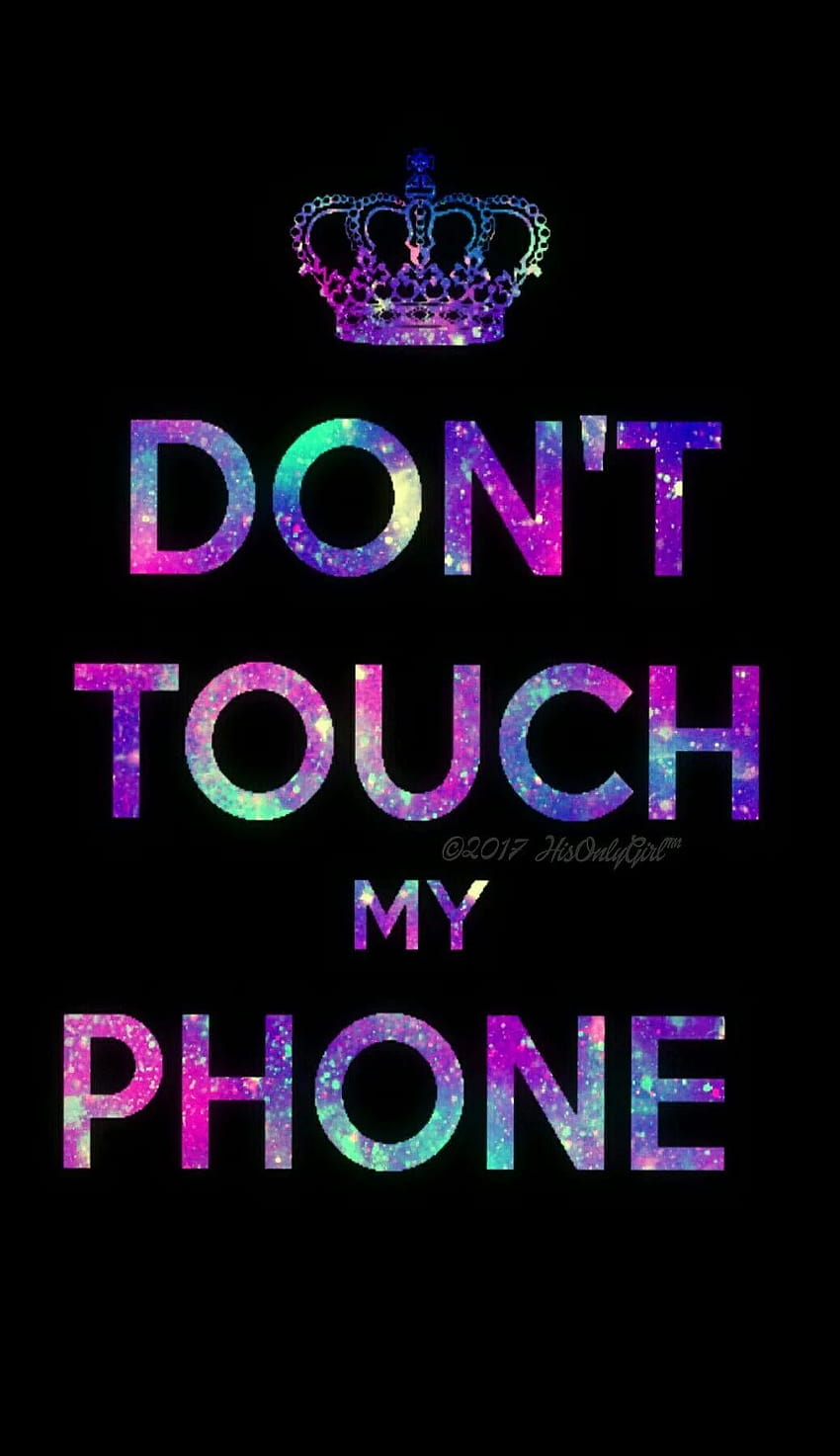 No toques la galaxia que creé para la aplicación CocoPPa, no toques mi  teléfono fondo de pantalla del teléfono | Pxfuel