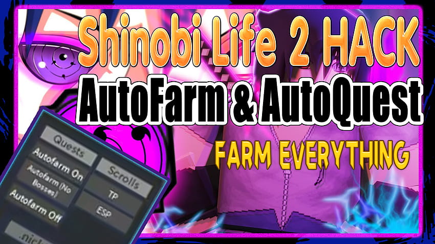 ROBLOX SHINOBI LIFE 2 HACK/GUIÓN fondo de pantalla