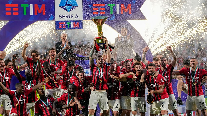 AC Milan gana el primer título de la Serie A en 11 años – NBC New York, ac milan serie a champions 2022 fondo de pantalla