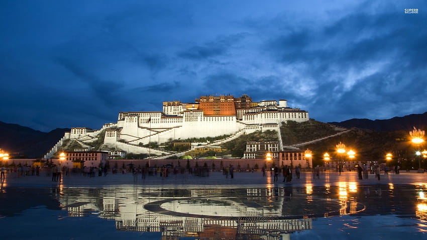 Potala Palace in Tibet HD wallpaper