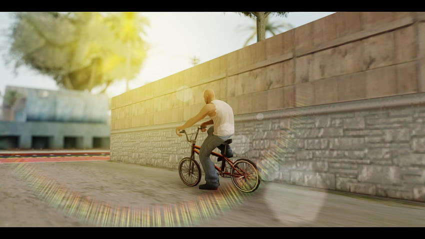 GTA San Andreas CryNation ENB Grafik Modu, gta san andreas gerçekçi çim HD duvar kağıdı