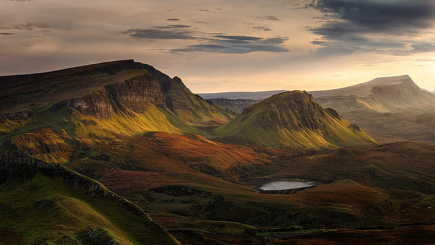 4 スコットランドの風景、スコットランドの高地 高画質の壁紙
