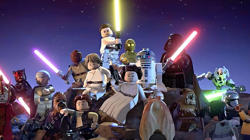 Lego Star Wars ทั้งหมด: ตัวละคร Skywalker Saga, lego star wars 2022 วอลล์เปเปอร์ HD