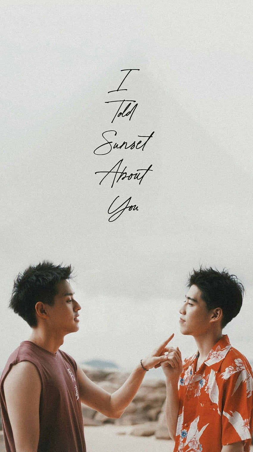 I told sunset about you / teh x oh HD phone wallpaper
