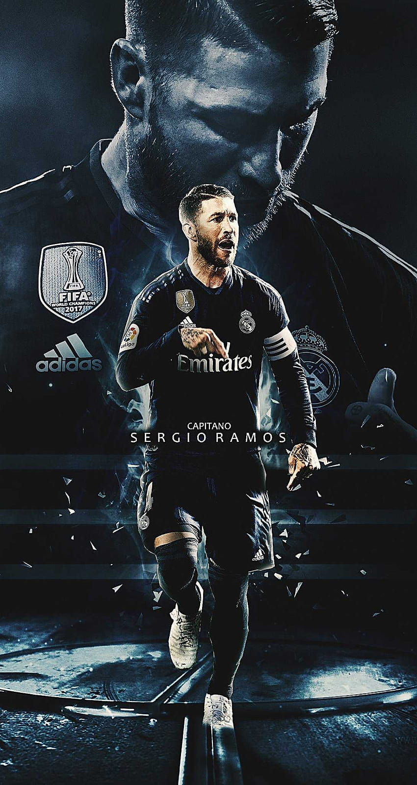 Sergio Ramos HD-Handy-Hintergrundbild