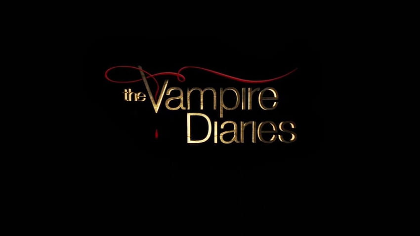 The Vampire Diaries Logo posted by Christopher Anderson HD wallpaper