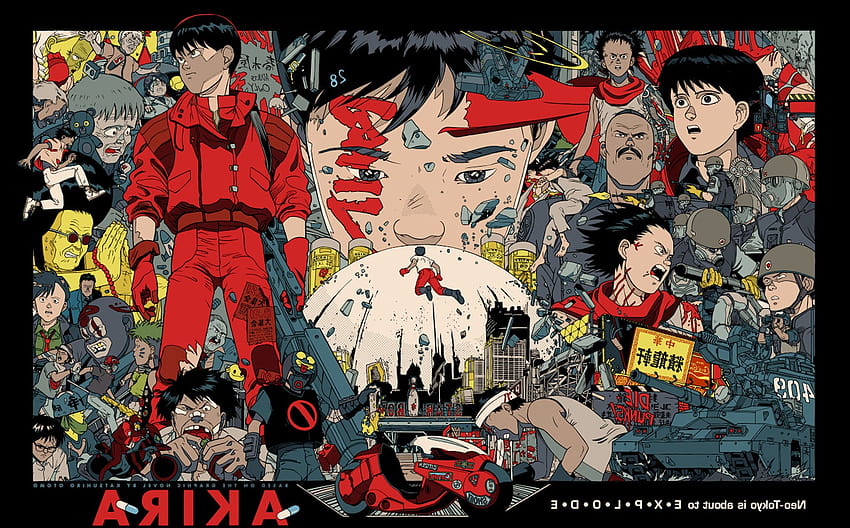 Akira, Anime, Jepang, Katsuhiro Otomo / dan Latar Belakang Seluler, anime akira Wallpaper HD