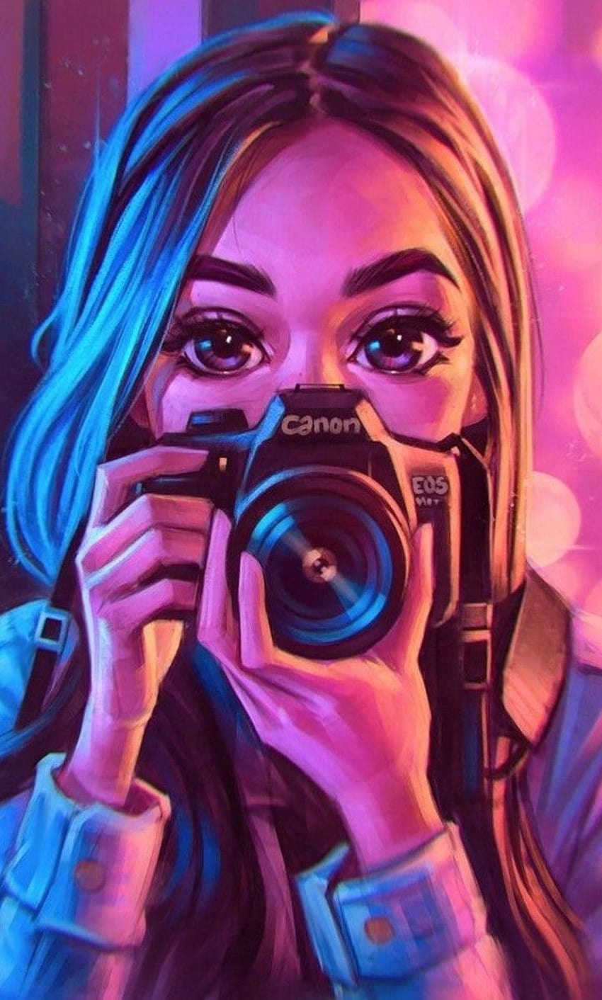 Büşra Tkr on çizim sanatı in 2020, gorgeous girl iphone HD phone wallpaper