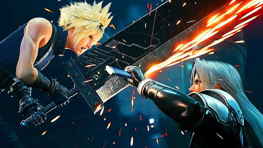 Final Fantasy 7 Remake Todos os encontros e batalhas de Sephiroth + Full Ending Boss Fight, final fantasy vii original papel de parede HD