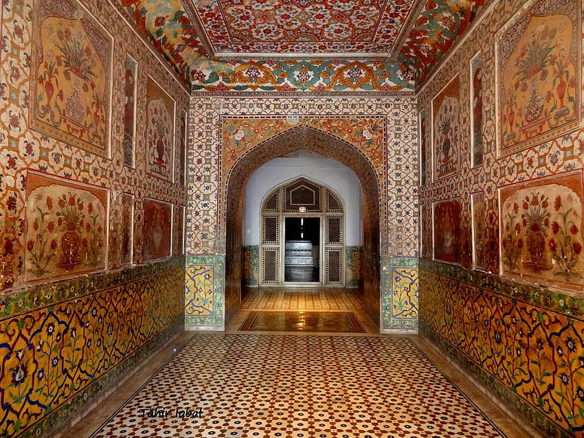 Túmulo do imperador mogol Jahangir, império mogol papel de parede HD