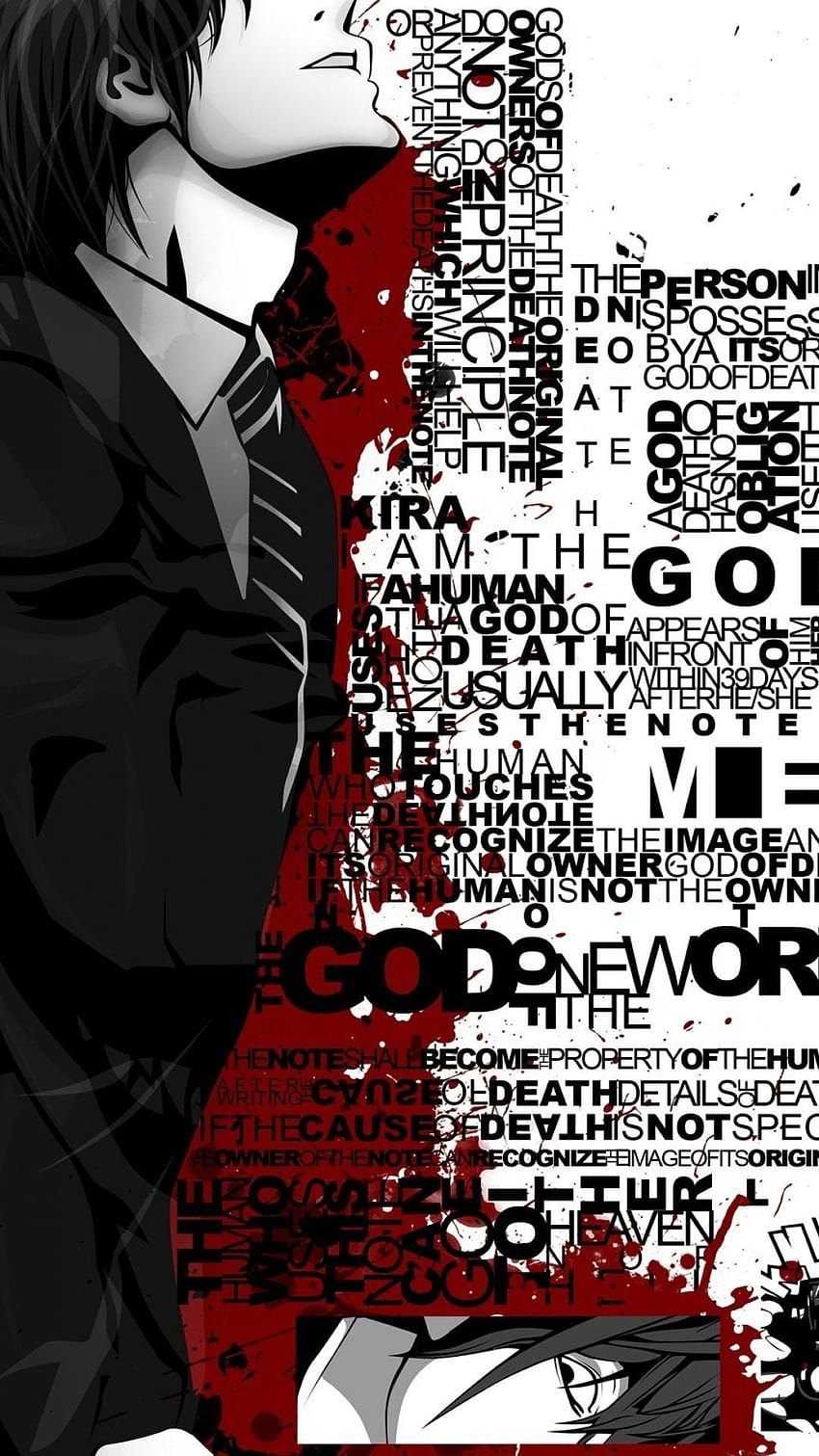 Death Note iPhone X Tapeta na telefon HD