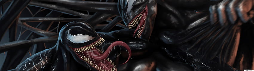 Venom vs. Riot HD wallpaper
