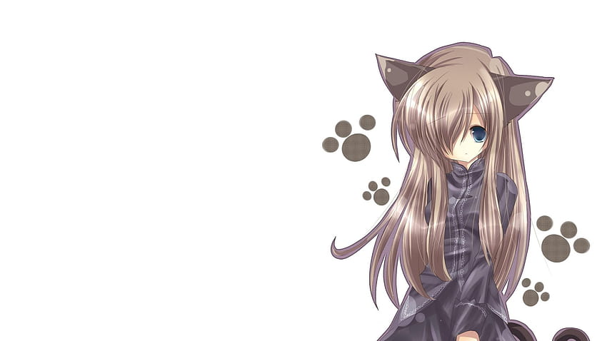 20 Anime Gamer Girl, ps4 cat girl HD wallpaper