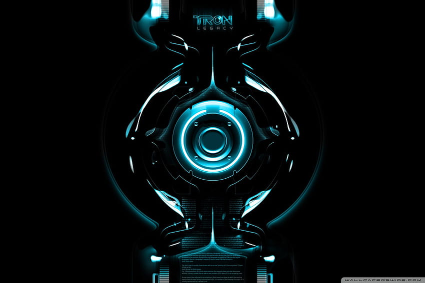 พื้นหลัง Tron Dark Lapis Ultra สำหรับ U TV: จอกว้าง & UltraWide & แล็ปท็อป วอลล์เปเปอร์ HD