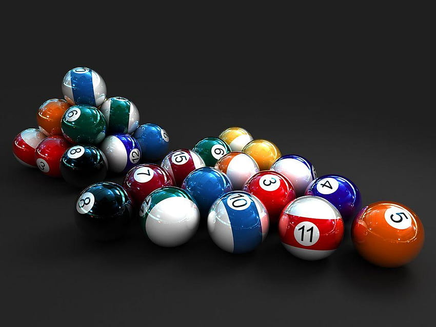 Billiards And Snooker Balls Backgrounds For PowerPoint, billiard background HD wallpaper