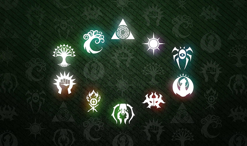 Assorted, cool dragons symbols HD wallpaper