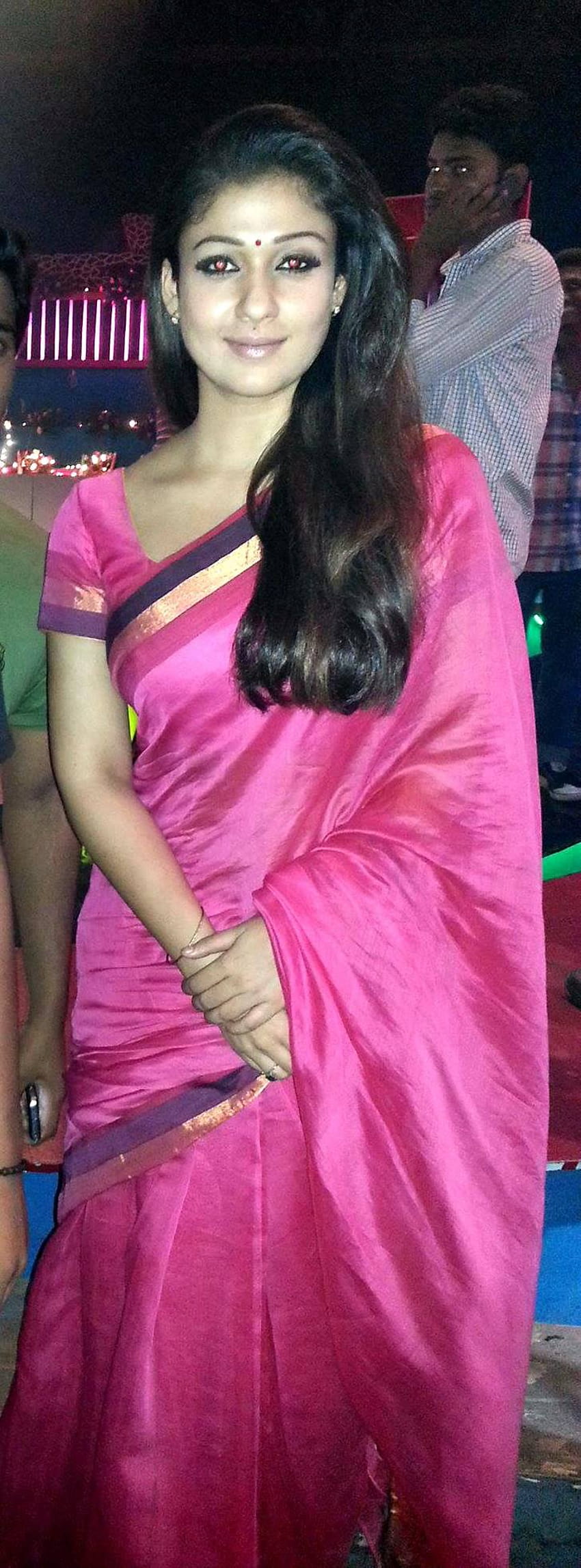Glamorous Nayantara In Saree Stills, nayanthara saree HD phone wallpaper