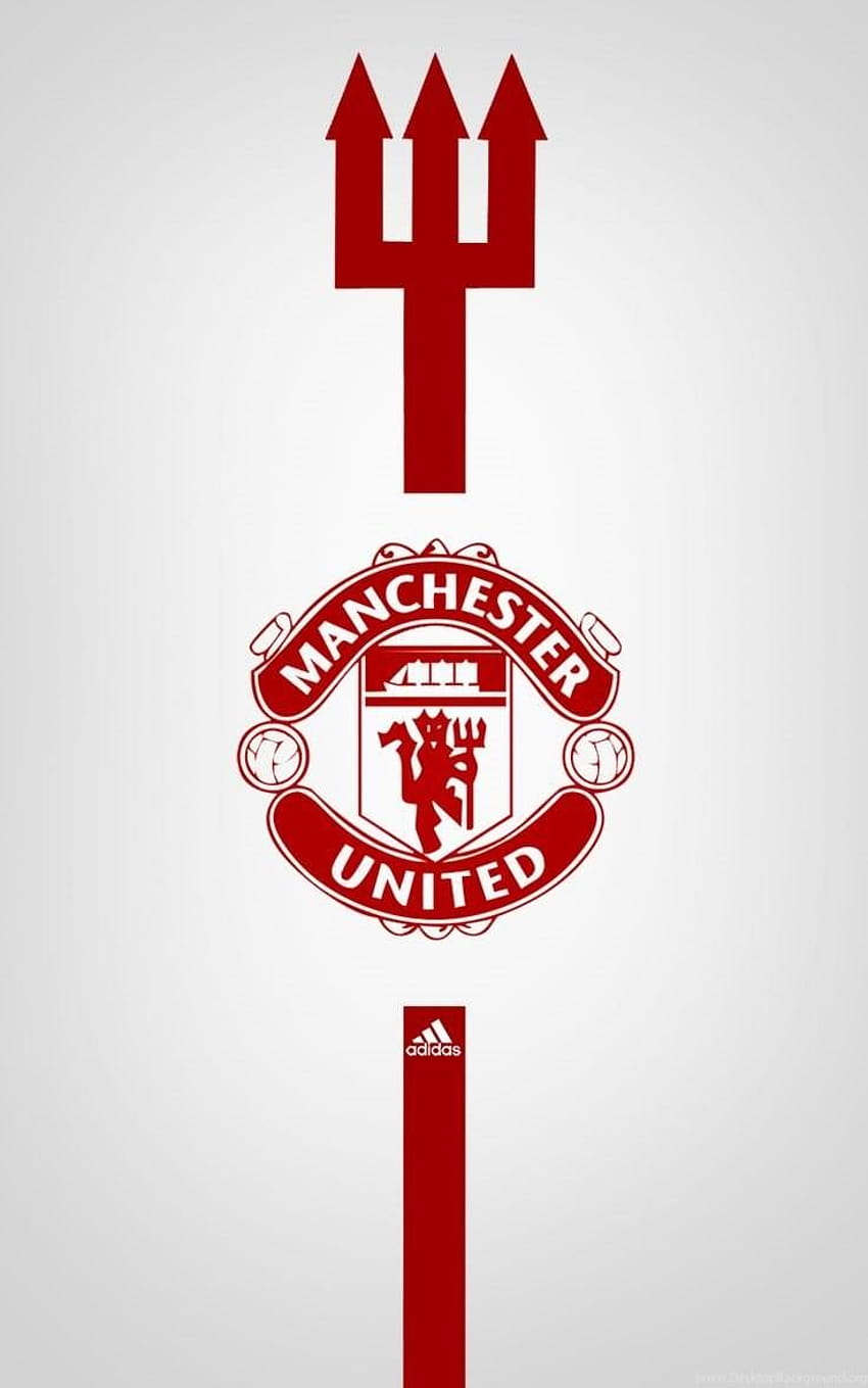 Manchester United Adidas Android White, manchester united iphone HD phone wallpaper