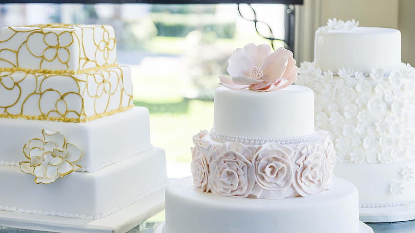 Cakes By Design Barrie Düğünde Birtay 50. Yıldönümü, düğün pastası HD duvar kağıdı