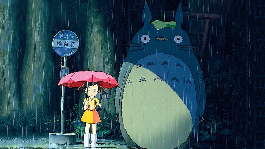69 My Neighbor Totoro, latar belakang tetangga saya totoro Wallpaper HD