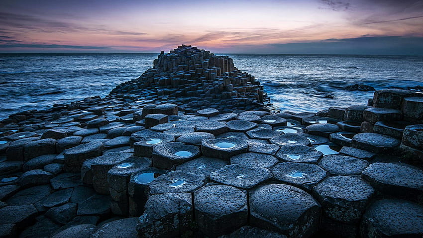 Horizon, Coast, Evening, Sea, Republic of Ireland Full , TV, coastal rock formation HD wallpaper