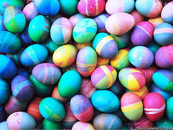 Page 4, easter colored eggs HD wallpapers