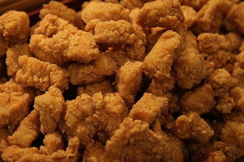 Fried Chicken posted by Christopher Mercado, deep fried HD wallpaper
