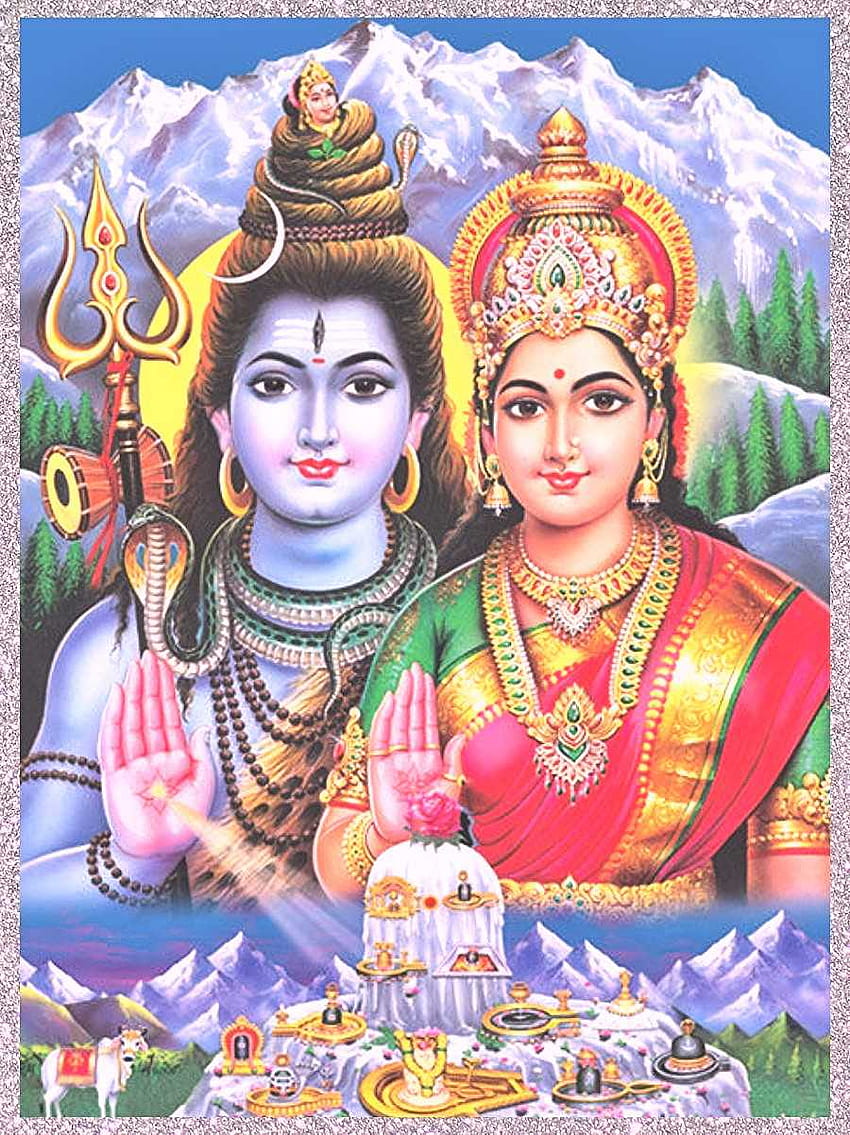 Lord Shiva Parvathi posted by Sarah Sellers, lord shiva parvati HD ...