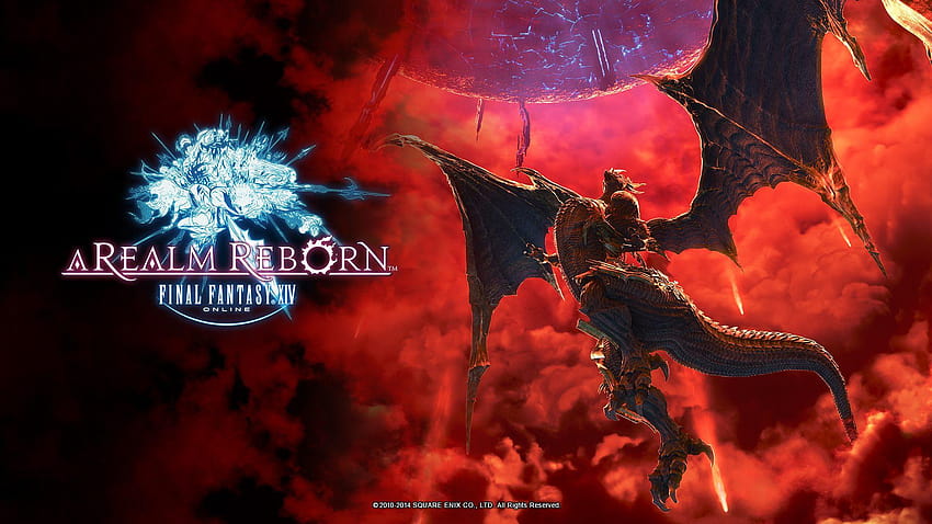 Final Fantasy XIV: A Realm Reborn, bahamut ffx HD duvar kağıdı