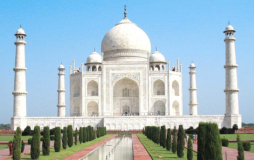 Beautiful Taj Mahal And Gallery HD wallpaper