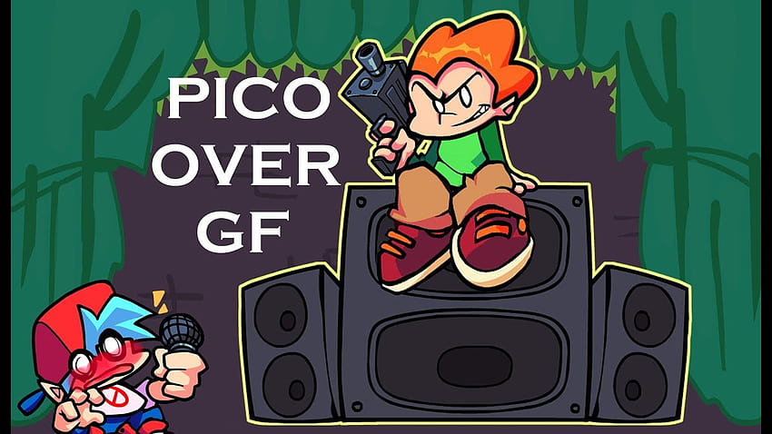 Pico Friday Night Funkin Boyfriend スプライト シート / Enter キーを押してゲームを開始します。 高画質の壁紙